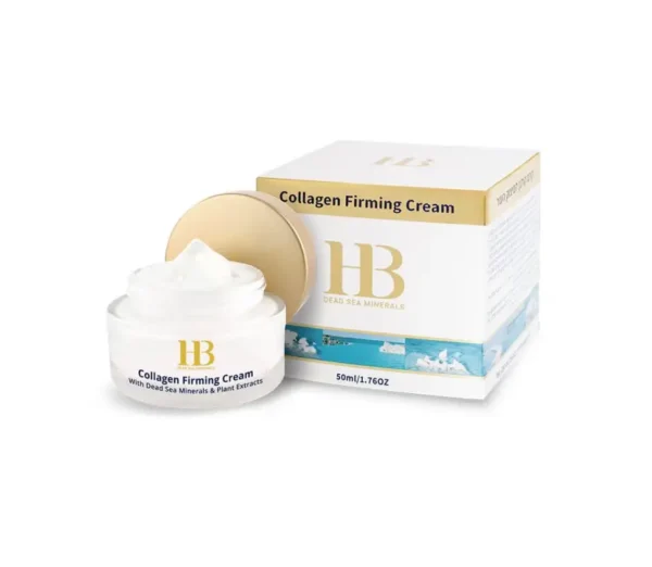 H&B collagen firming face cream with Dead Sea minerals and SPF 20